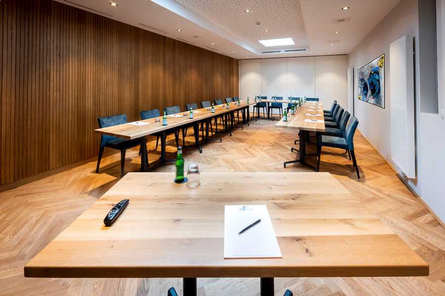 Unser Saal Bergisel für kleine bis mittel große Seminare