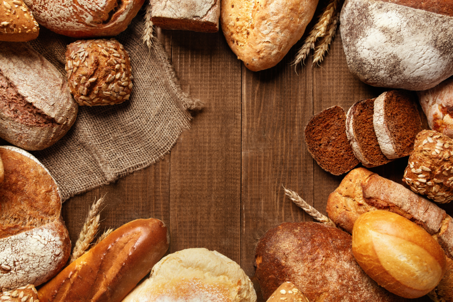 Mehrere verschiedene Brötchen